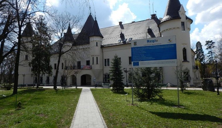 MFM9+G4 Károlyi Mansion, Carei, Romania, Romania